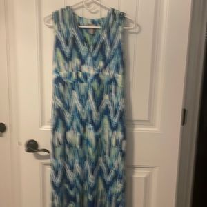 Chicos long dress size 0
